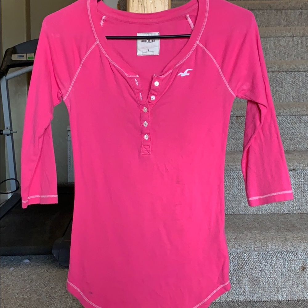 Hollistiter mid sleeve shirt